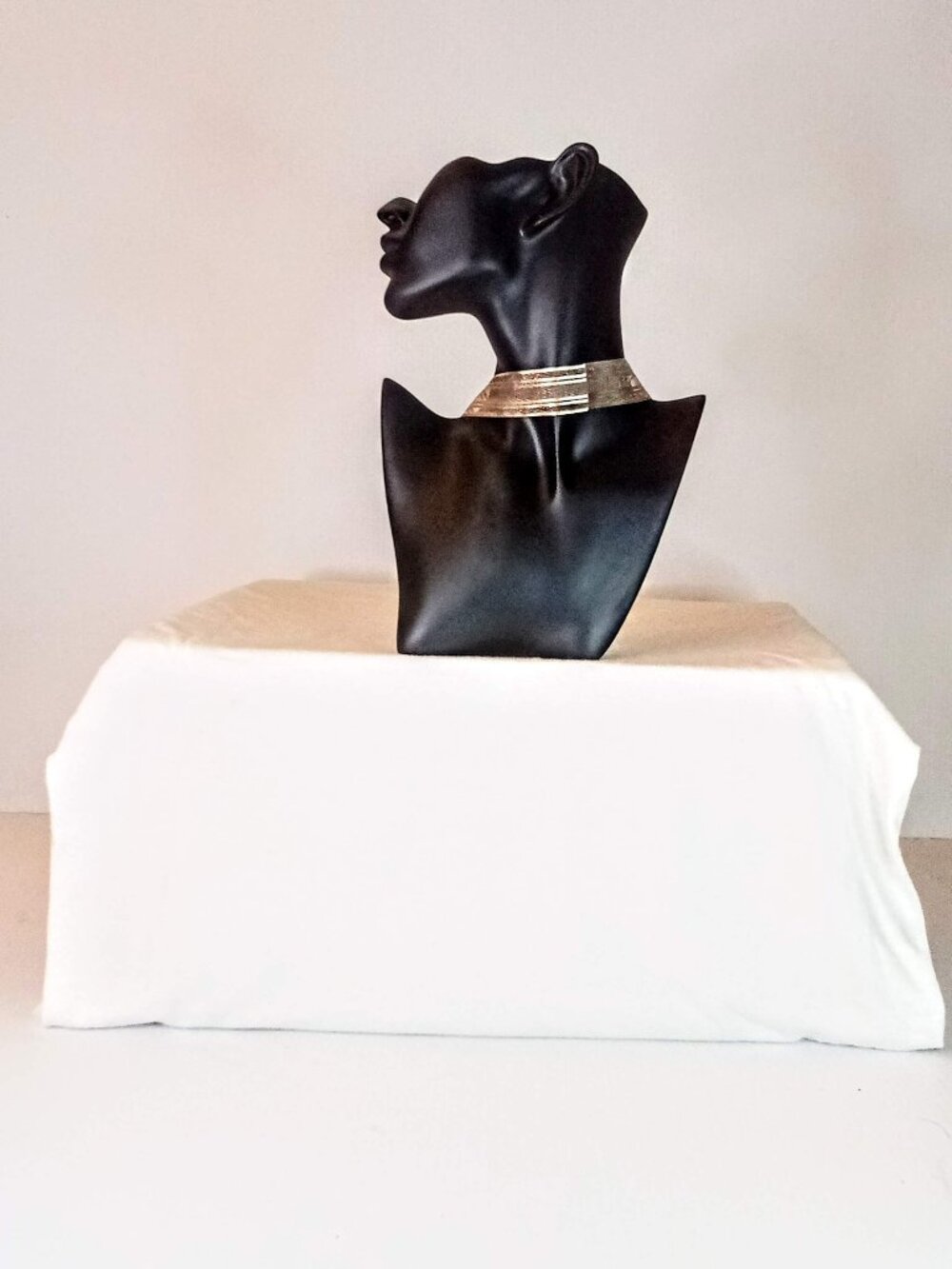 New Tan/Gold Choker Necklace